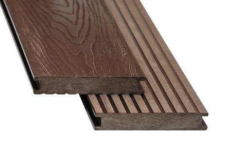 Террасная доска ECODECKING Premium из ДПК, цвет Коричневый купить в Красноярске