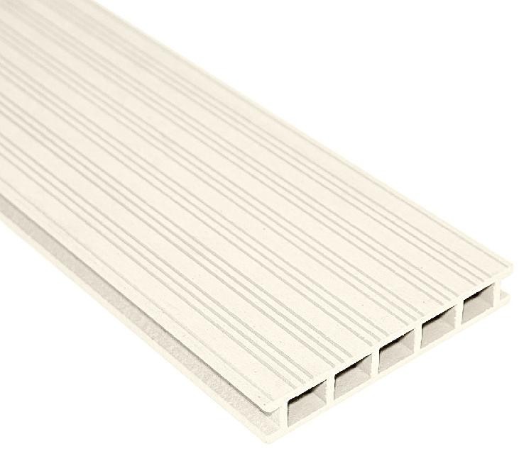 Террасная доска Faynag Premium VELVET-ZEBRA из ДПК в цвете Слоновая кость. купить в Красноярске