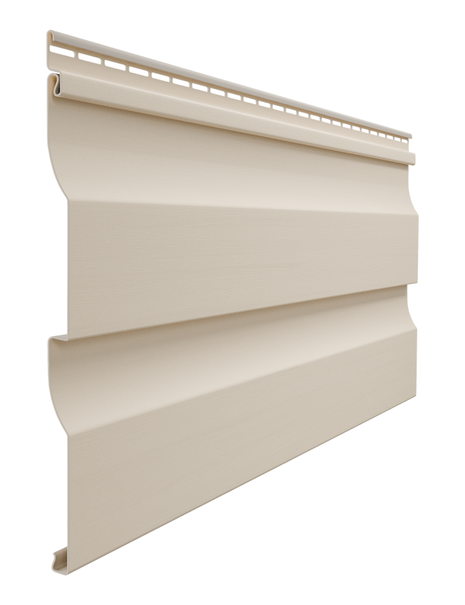 Виниловый сайдинг Docke, Корабельный брус D4.5D, Сливки купить в Красноярске