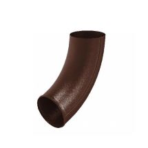 Сливное колено Aquasystem, RAL 8017, коричневое матовое 125/90
