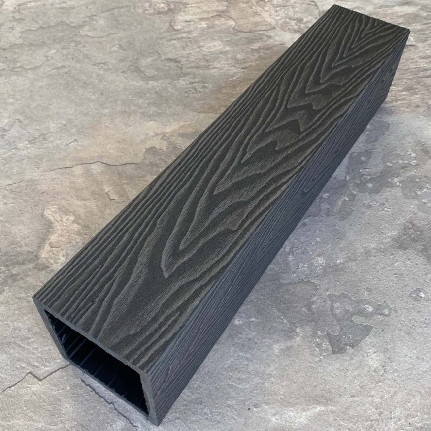 Столб для ограждения из ДПК EasyDecking, Wood-X, Черное дерево купить в Красноярске