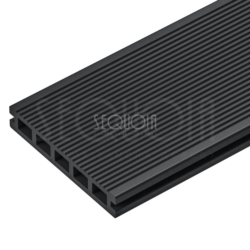 Доска террасная ДПК 3D SEQUOIA Evolution WOOD BLACK купить в Красноярске