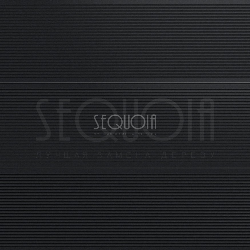 Доска террасная ДПК 3D SEQUOIA Evolution WOOD BLACK купить в Красноярске