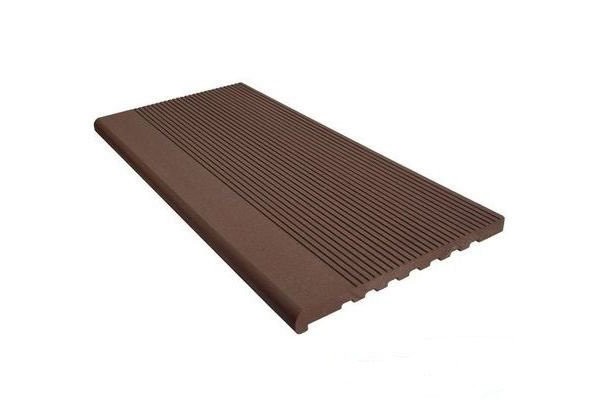 Ступени из ДПК WOODVEX Select в цвете Темный орех купить в Красноярске