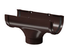 Воронка водосточная Docke Premium, цвет Шоколадный.