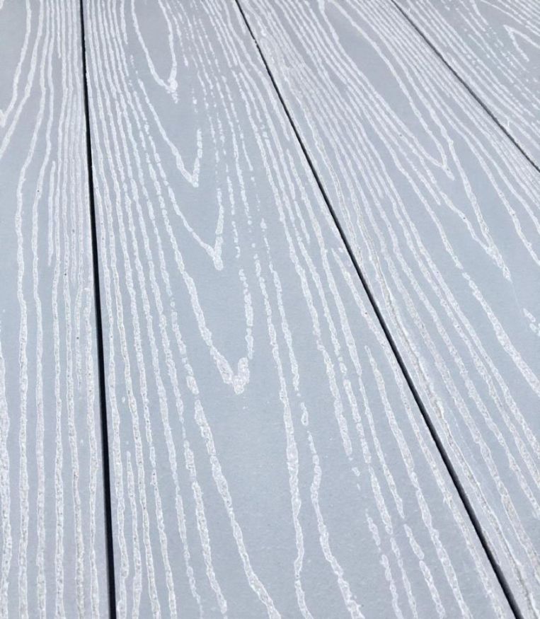 Террасная доска Faynag Premium BOGNATO Серебристая из ДПК купить в Красноярске