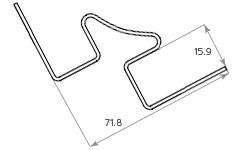 Внутренний угол Tecos Ardennes Кофе с молоком  купить в Красноярске