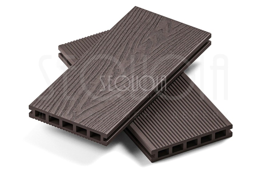 Доска террасная ДПК 3D SEQUOIA Evolution BROWN купить в Красноярске