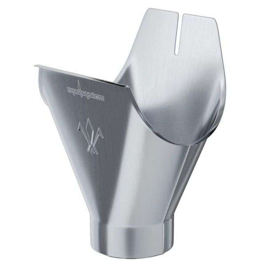 Воронка для желоба Aquasystem, оцинкованная, 150/100 мм купить в Красноярске