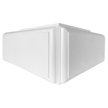 Термоугол Доломит «Дагестанский камень» 400мм, Белый