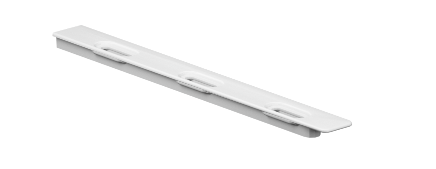 Фасадный стартовый профиль к панелям Белый купить в Красноярске