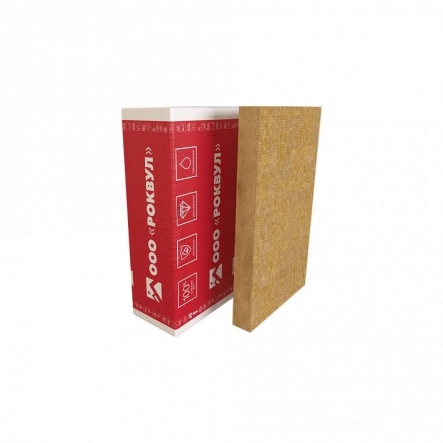 Утеплитель Rockwool ФАСАД БАТТС Д Оптима 150х600х1200/2шт/1.44м2/0.216м3 (32упак/палл) Rockwool купить в Красноярске