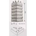 Угол накладной КАНЬОН Сколотый Кирпич купить в Красноярске