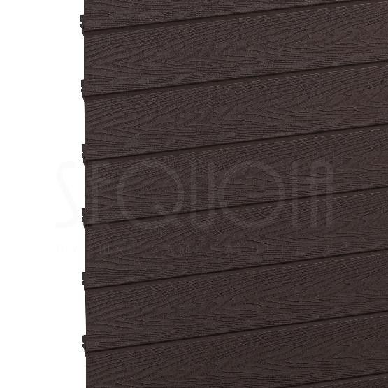 Доска фасадная ДПК 3D SEQUOIA Evolution WOOD BROWN купить в Красноярске