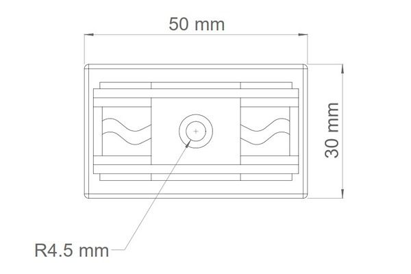 Кляммер для террасной доски пластиковый Savewood купить в Красноярске