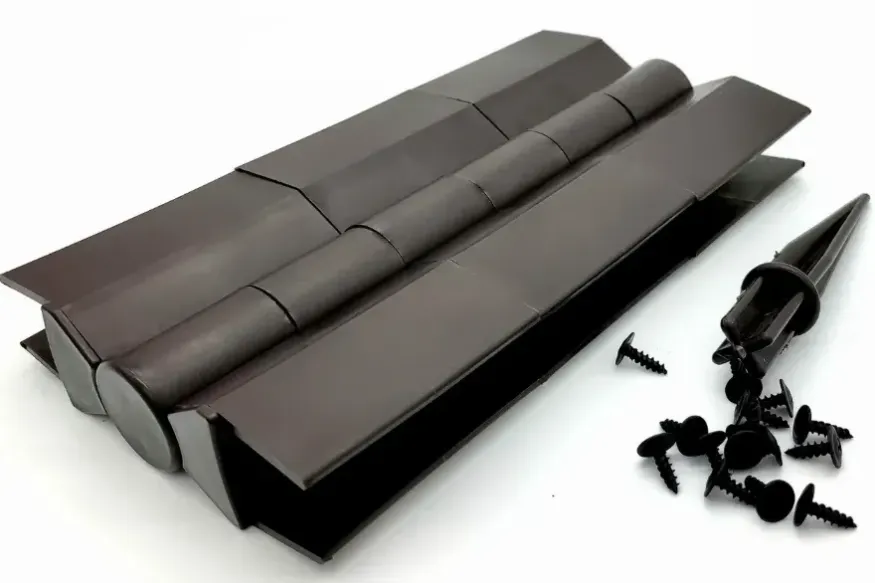 Угол поворотный из пластика для доски 300х30 мм Holzhof (угол от 60° до 300°) Коричневого цвета купить в Красноярске