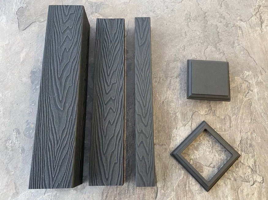 Балясина для ограждений из ДПК EasyDecking, Wood-X, Черное дерево купить в Красноярске