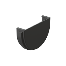 Заглушка для желоба Docke Premium, цвет графит
