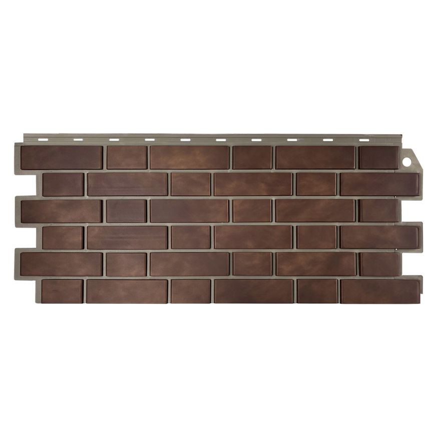 Фасадная панель FineBer, Кирпич облицовочный 3D, Керамический-чёрный купить в Красноярске