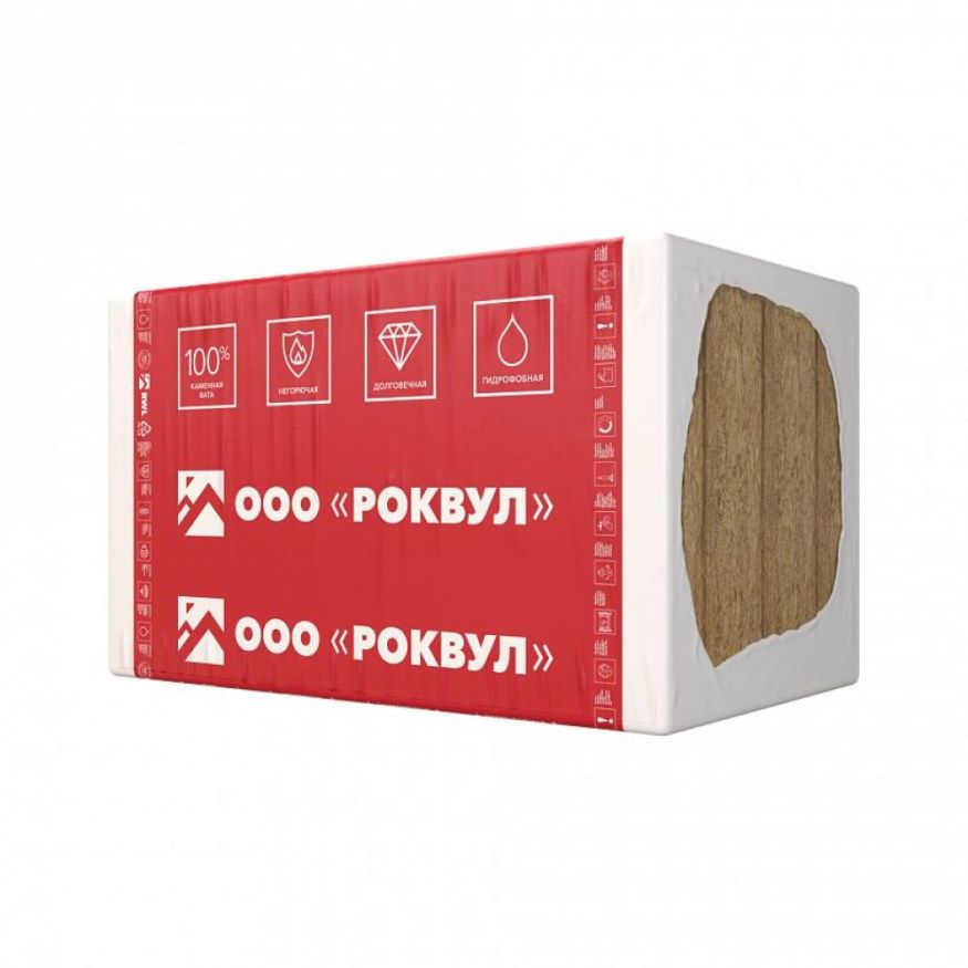 Утеплитель Rockwool ВЕНТИ БАТТС Д Оптима 150х600х1000/4шт/2.4м2/0.36м3 (16упак/палл) Rockwool купить в Красноярске
