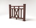 Ограждение из ДПК FG6 коричневое купить в Красноярске