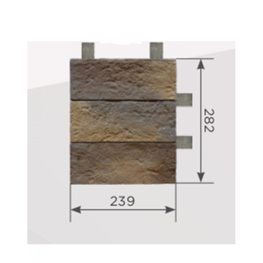 Наличник Обрамление высотой 3 кирпича КАНЬОН Канзас купить в Красноярске