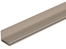 Фасадный L-профиль бежевого цвета