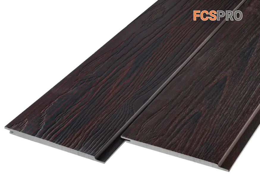 Фиброцементная панель FCSPRO Decor Wood Click Обожженное дерево купить в Красноярске