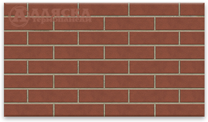 Фасадные термопанели Аляска серия Классика 35. Amsterdam red купить в Красноярске