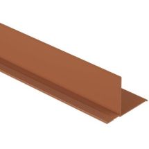 Внутренний угол фасада Каштанового цвета