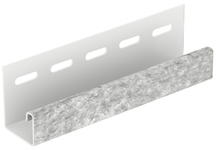 J-планка Ю-Пласт Стон Хаус Кварцит, Светло-Серый купить в Красноярске