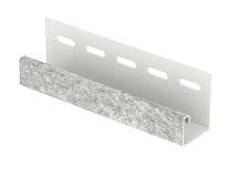 J-планка Ю-Пласт Стон Хаус Кварцит, Светло-Серый