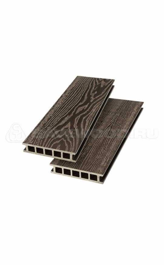 Террасная доска ДПК SaveWood, SW Fagus, Темно-коричневый купить в Красноярске