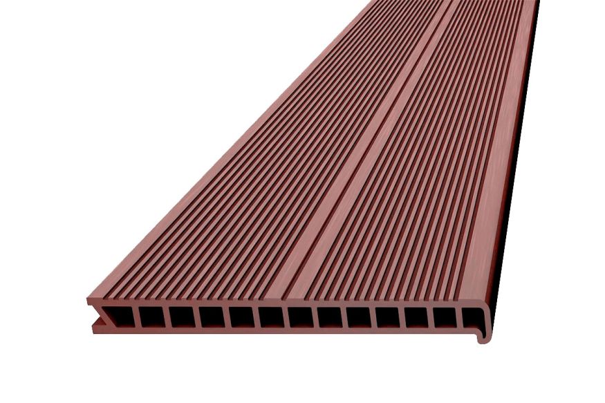 Ступень ДПК Gardeck Deckron Коричневый (пустотелая) купить в Красноярске