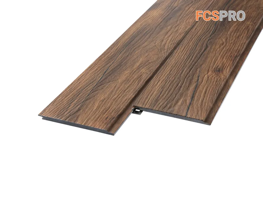 Фиброцементная панель FCSPRO Decor Wood Click Кедр купить в Красноярске