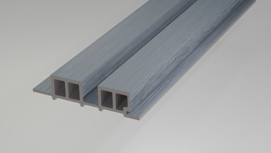 Реечная панель Woodwex, Lines, Light gray купить в Красноярске