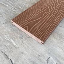 Террасная доска Latitudo, Solid Полнотелая, Каштан