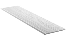 Фиброцементный сайдинг Фибростар Одноцветный 190x3000x8мм КР 01 Белый Сигнальный