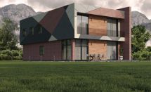 Фиброцементные панели Roofas COLOR Line Красный