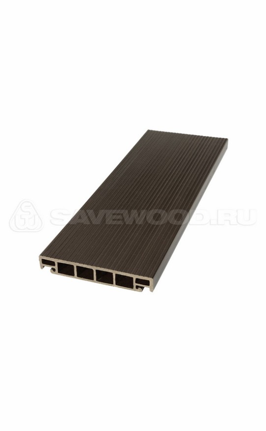 Террасная доска SaveWood, SW Salix, Темно-коричневый купить в Красноярске