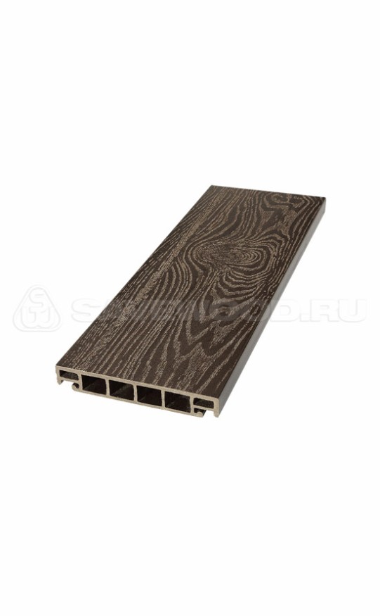 Террасная доска SaveWood, SW Salix (T), Темно-коричневый купить в Красноярске