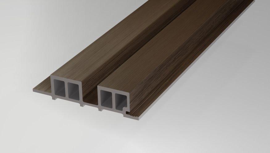 Реечная панель Woodwex, Lines, Milk Chocolate купить в Красноярске