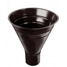 Водосборная воронка Grand Line, коричневая (RAL 8017), 150/100