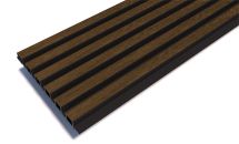 Реечные панели Woodwex, Lines Ultra, Latte