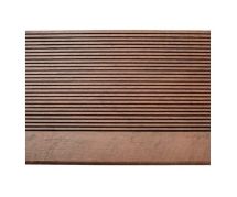 Ступень из ДПК Dortmax, цвет кофе