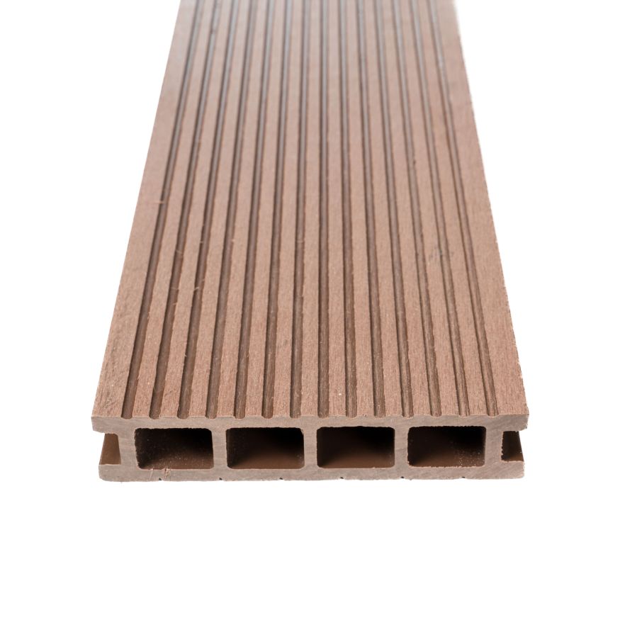 Террасная доска Экодекинг Базик, Шоколад купить в Красноярске