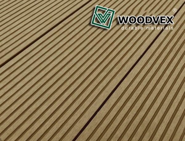 Террасная доска WOODVEX Select из ДПК цвета Кофе купить в Красноярске