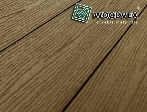 Террасная доска WOODVEX Select из ДПК цвета Кофе купить в Красноярске