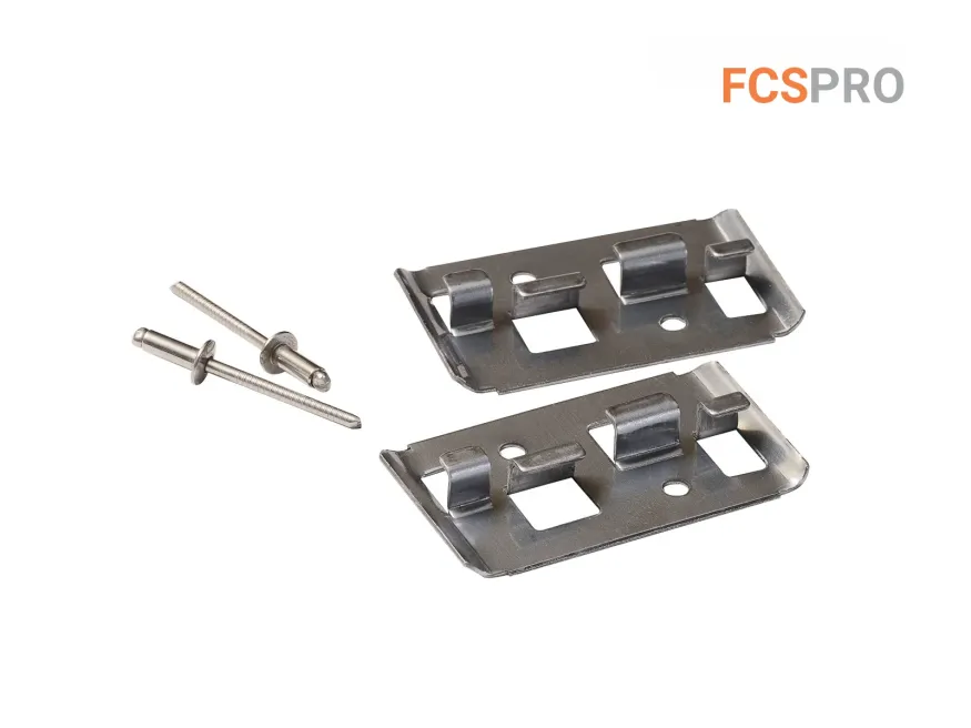 Кляймер FCSPRO Профи с заклёпкой по металлу (нержавейка) купить в Красноярске