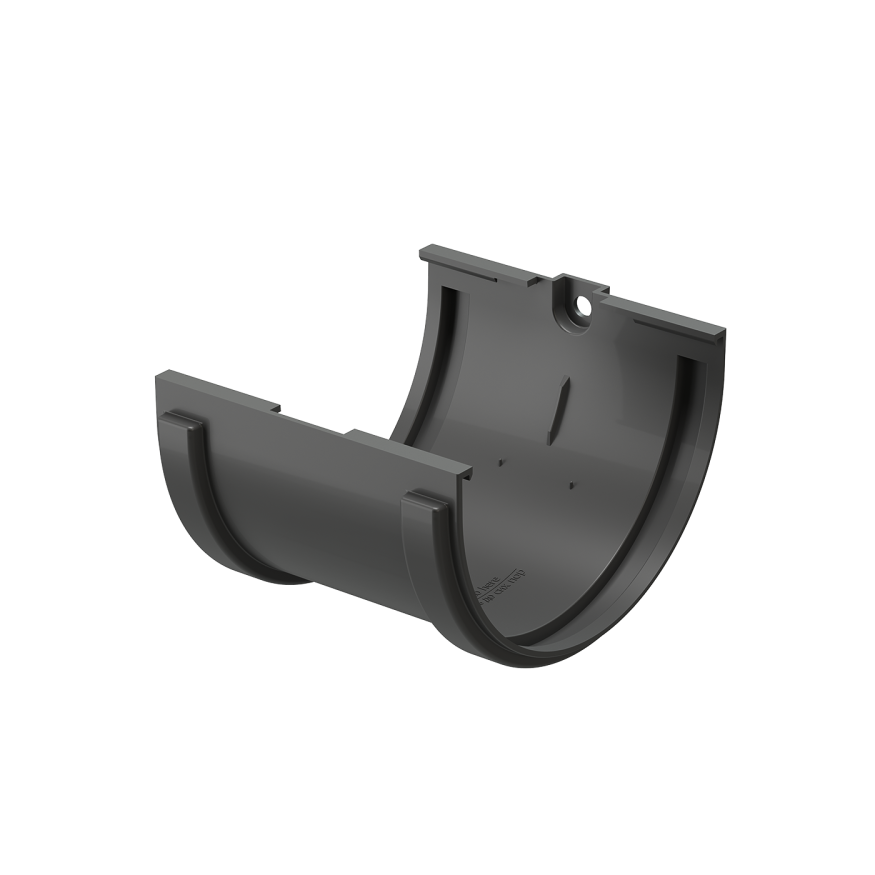 Соединитель для желобов Docke Standard, Серый цвет купить в Красноярске